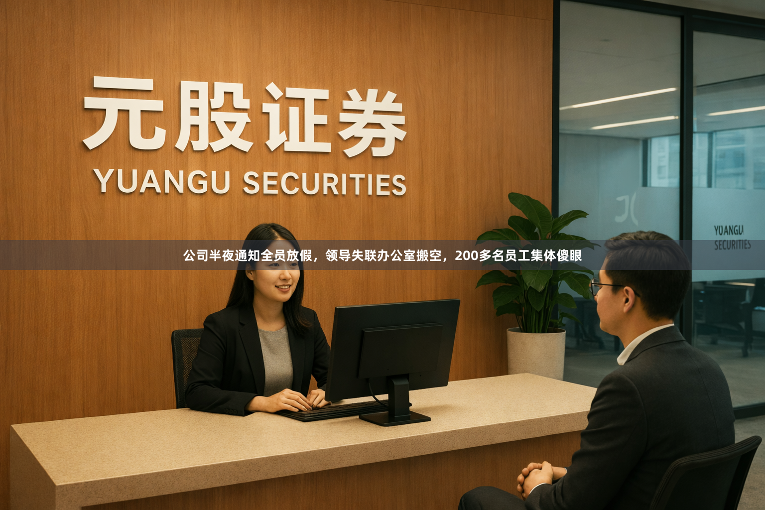公司半夜通知全员放假，领导失联办公室搬空，200多名员工集体傻眼