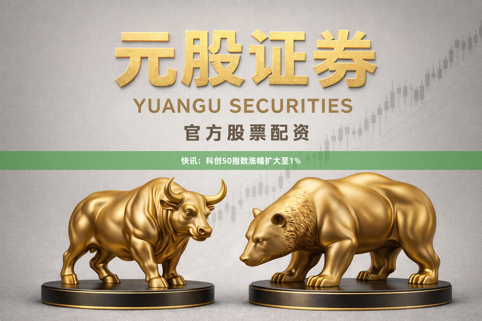 快讯：科创50指数涨幅扩大至1%