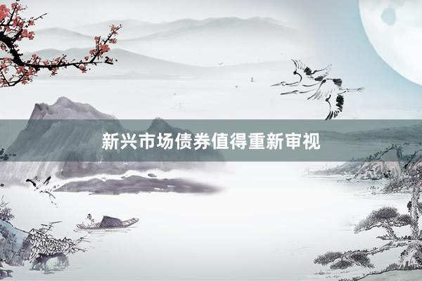 新兴市场债券值得重新审视